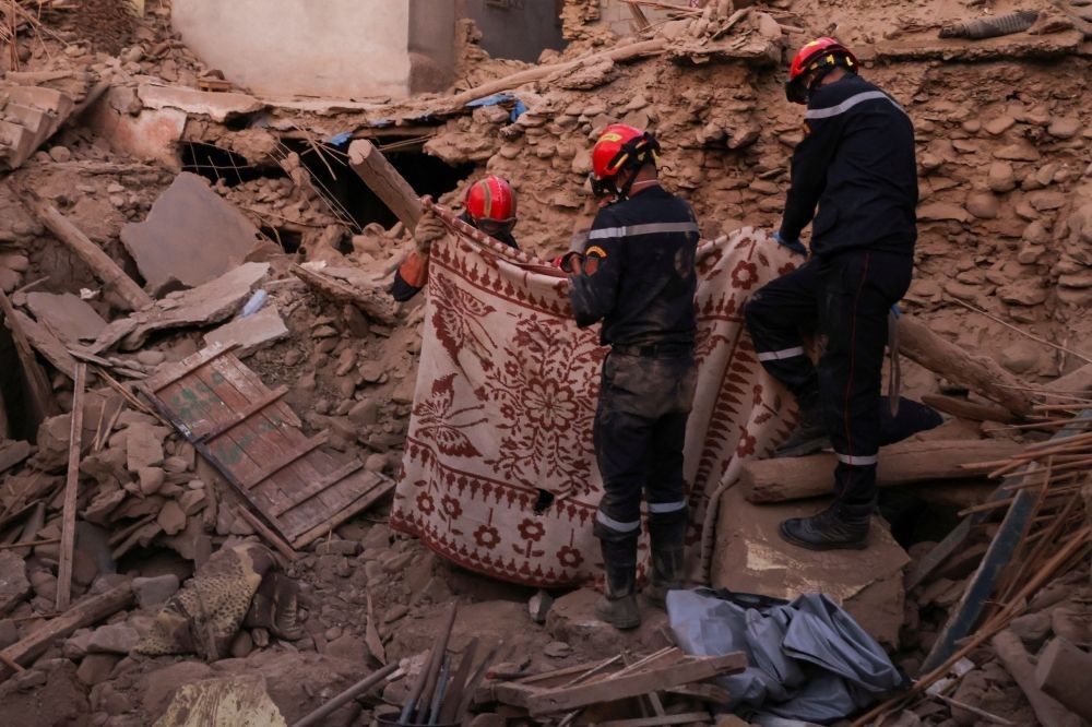 الداخلية: فتح سجل لتعداد ضحايا زلزال الحوز