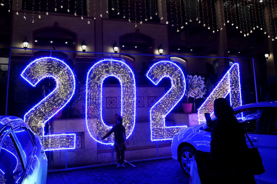 العالم يستعد لدخول العام 2024