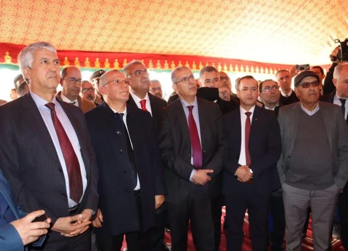صديقي: أشغال تهيئة الشطر الأول من القطب الفلاحي اللوكوس شارفت على الانتهاء