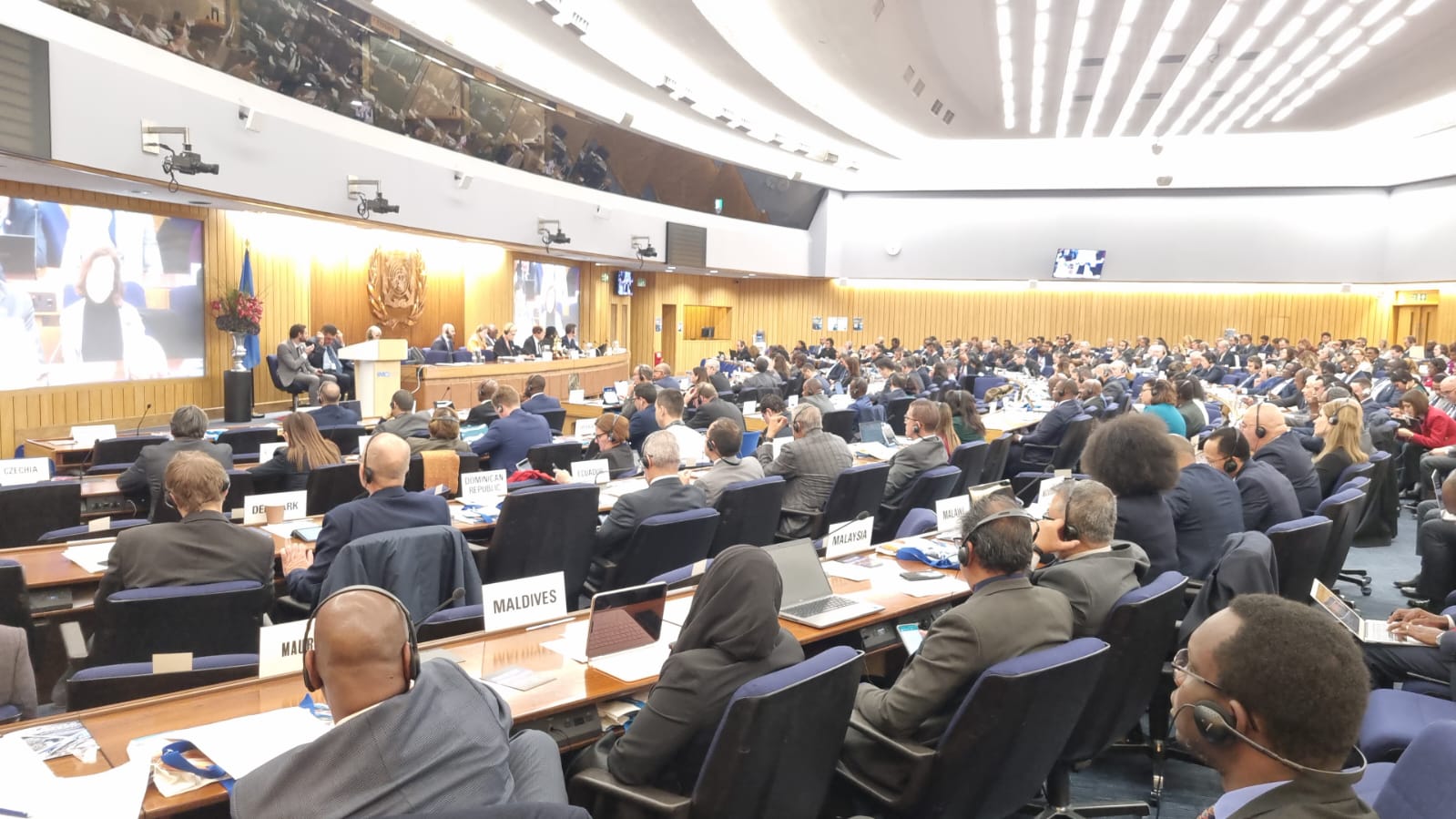 إعادة انتخاب المملكة المغربية بمجلس المنظمة البحرية الدولية للفترة 2024-2025