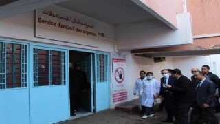 بني ملال…والي الجهة يقوم بزيارة تفقدية للمركز الاستشفائي الجهوي
