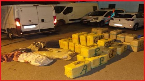 الشرطة القضائية تحبط تهريب طن و420 كيلو من الشيرا بالبيضاء