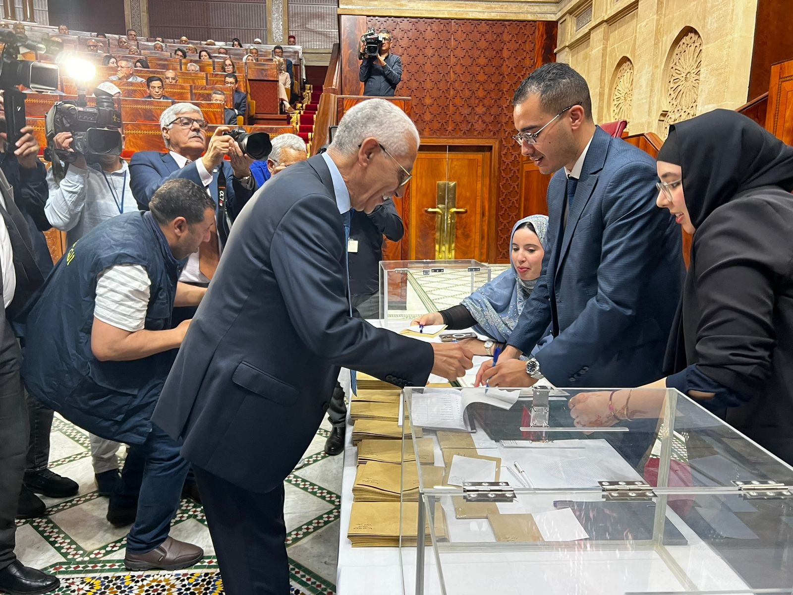 إعادة انتخاب راشيد الطالبي العلمي رئيسا لمجلس النواب