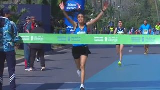 ماراطون الرباط الدولي.. العداءة المغربية رحمة الطاهري تحرز اللقب