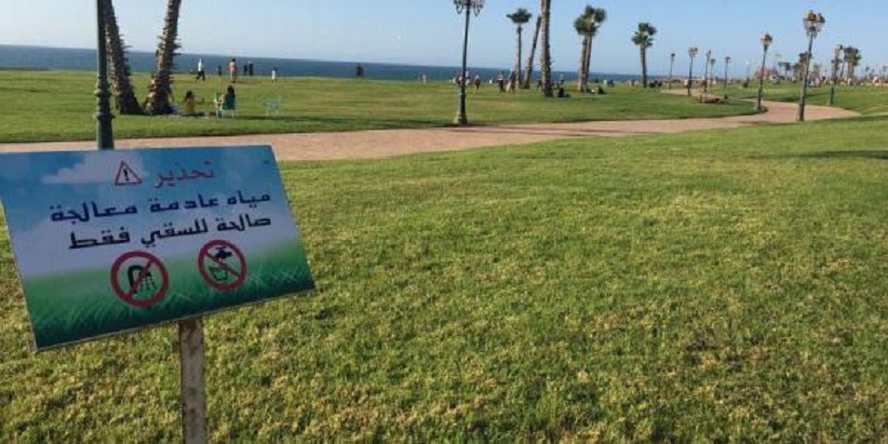 المضيق ..رصد أزيد من 18 مليون درهم لتوسيع مشروع استعمال المياه المعالجة في سقي المناطق الخضراء
