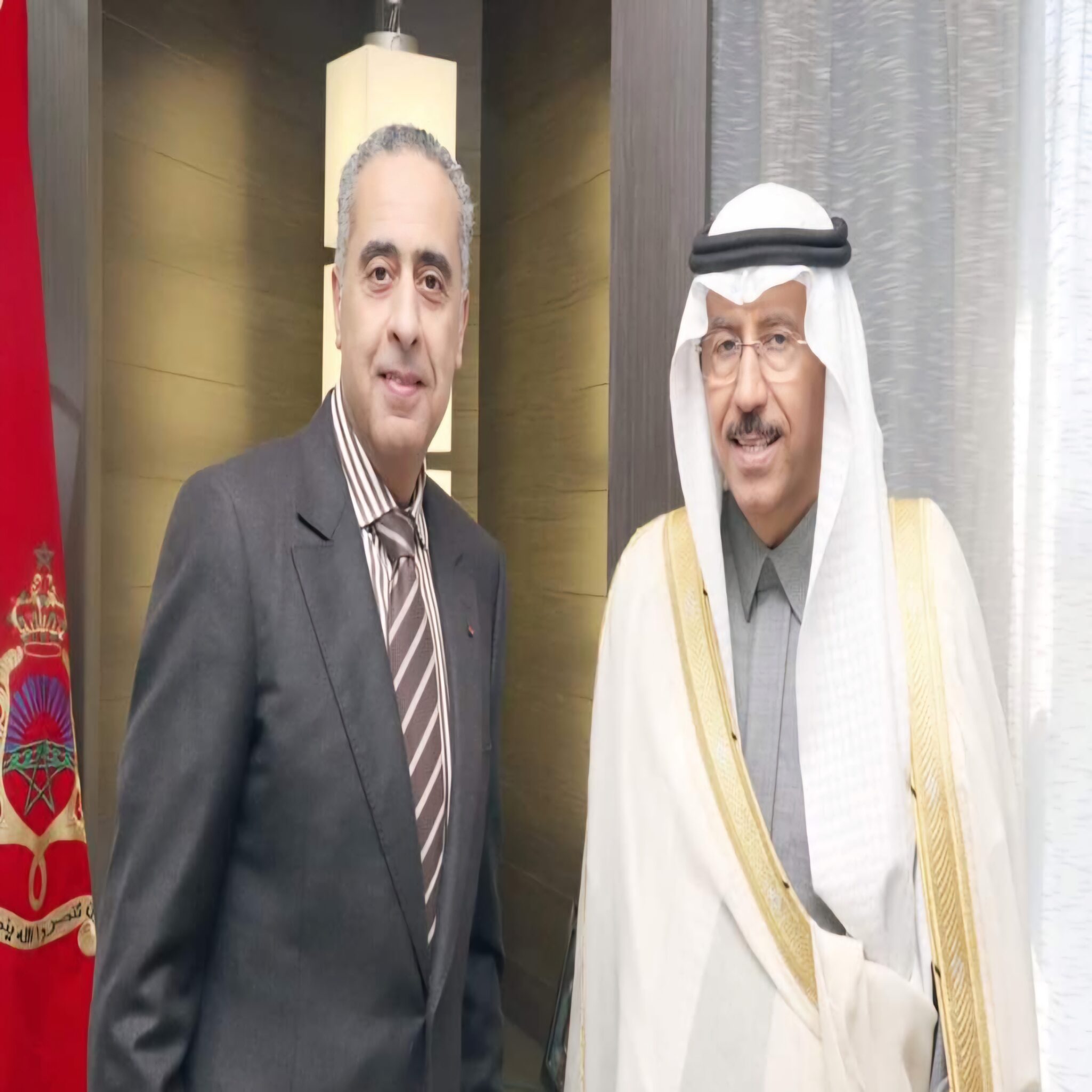 حموشي يستقبل السفير المفوض فوق العادة للمملكة العربية السعودية المعتمد بالمغرب