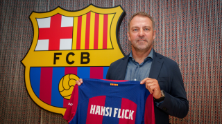 هانزي فليك يقود رسميا فريق برشلونة خلفا لتشافي