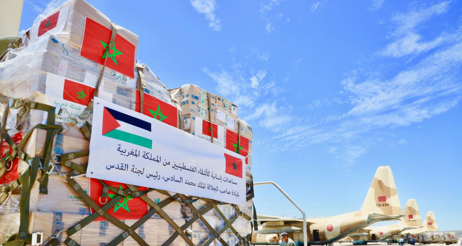 الهلال الأحمر الفلسطيني يثمن مبادرات وجهود جلالة الملك في غزة