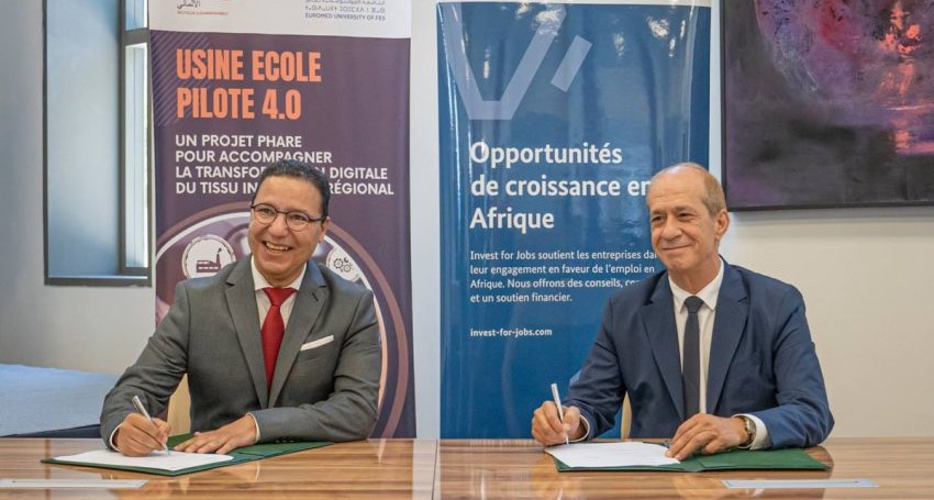 فاس: بنك التنمية الألماني يوقع أول اتفاقية تمويل بالمغرب تهم مشروعا مبتكرا للتشغيل
