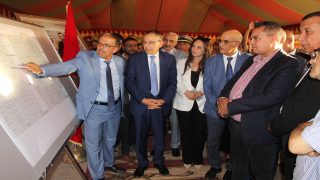 ببني ملال تدشين واطلاق مشاريع تنموية  تخليدا لذكرى عيد العرش المجيد