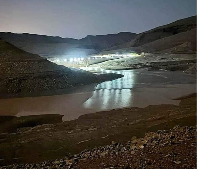 أمطارا غزيرة وفضيانات أنعشت مخزون الوديان بمناطق بالجنوب الشرقي للمغرب