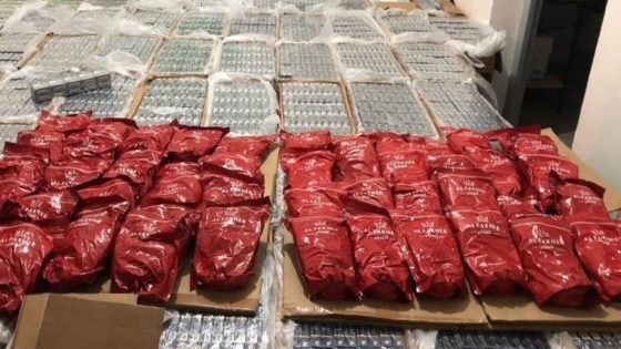 عناصر الجمارك والشرطة بموقع باب سبتة تحبط محاولة تهريب كمية مهمة من مادة “المعسل”