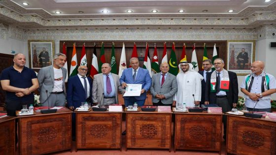 الهيئة العربية الدولية للإعمار في فلسطين تثمن دور المغرب بقيادة جلالة الملك في نصرة القضية الفلسطينية
