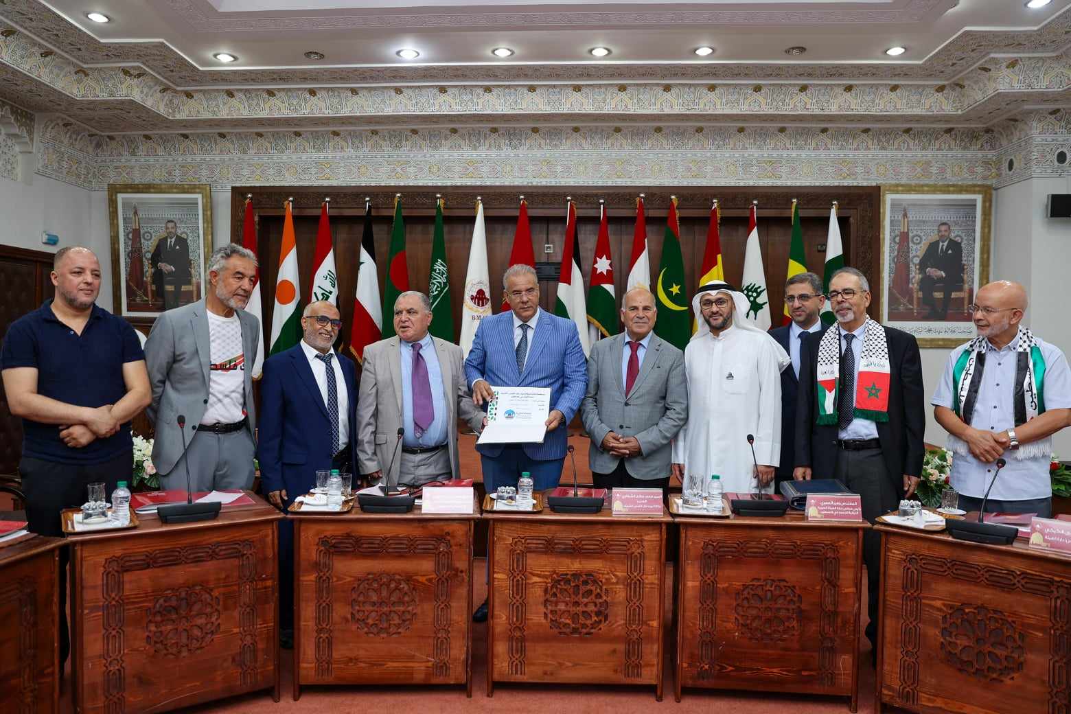 الهيئة العربية الدولية للإعمار في فلسطين تثمن دور المغرب بقيادة جلالة الملك في نصرة القضية الفلسطينية