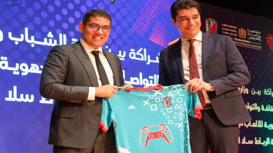 محمد مهدي بنسعيد يوقع على اتفاقية شراكة لتطوير ممارسة الألعاب الإلكترونية