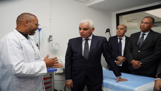 وزير الصحة و والي سعيد زنيبر يعطيان انطلاق خدمات مصالح حيوية بمستشفى الحسن الثاني بفاس