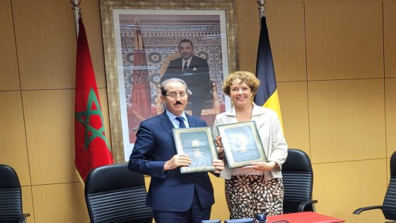الداكي ومدعية بلجيكا يوقعان على مذكرة تفاهم لتعزيز التعاون القضائي