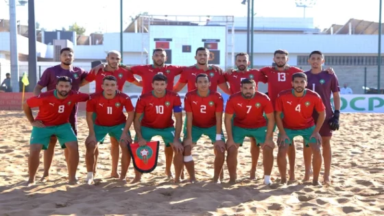 المنتخب المغربي يستعد لكأس إفريقيا للكرة الشاطئية بعد فوزه على موريتانيا