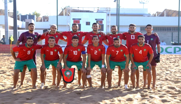 المنتخب المغربي يستعد لكأس إفريقيا للكرة الشاطئية بعد فوزه على موريتانيا