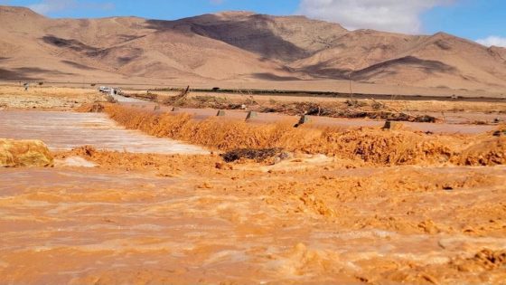 العثور على جثتي امرأتين في الستينيات جرفتهما السيول الناجمة عن عاصفة رعدية ضواحي مدينة تازة