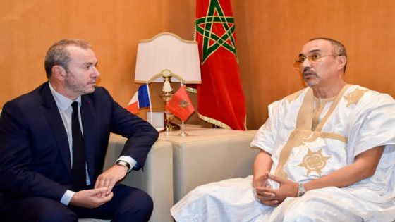 رئيس مجلس جهة الداخلة وادي الذهب يتستقبل السفير الفرنسي بالمغرب