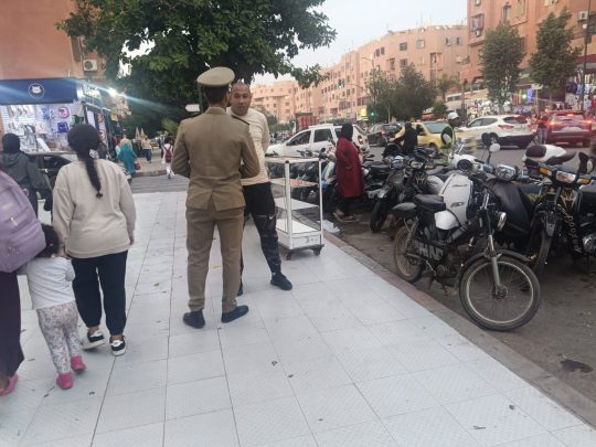 سلطات مراكش تباشر حملة لتحرير الملك العمومي بحي المسيرة