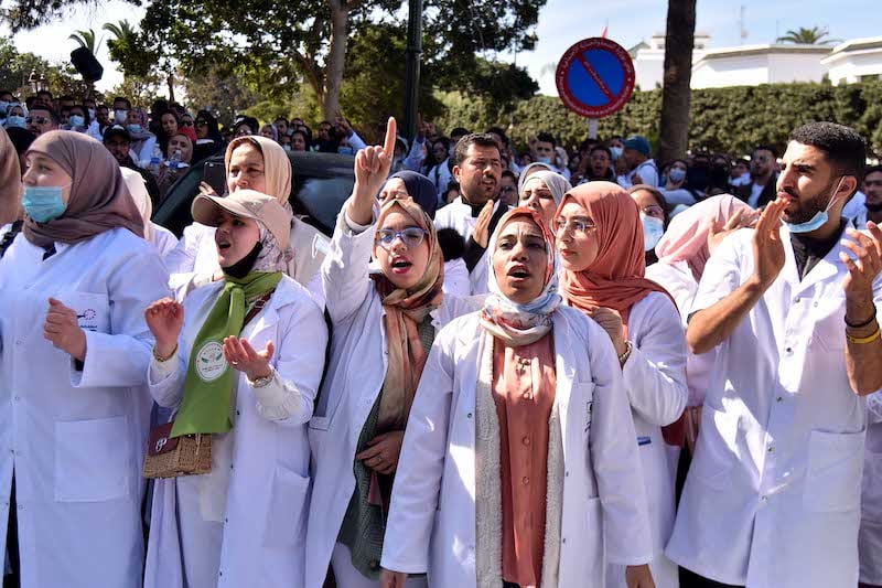 مهنيو الصحة بالمغرب يخوضون إضرابا وطنيا ليومين متتاليين