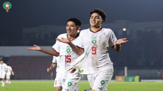 المنتخب الوطني لأقل من 17 سنة يفوز على نظيره الليبي بهدفين دون رد