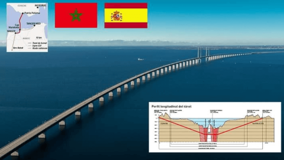إسبانيا تستثمر نصف مليون يورو لدراسة مشروع النفق القاري مع المغرب