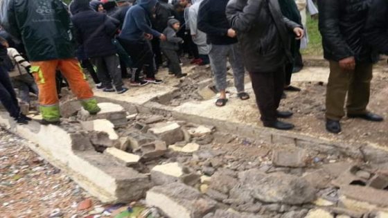 انهيار سور بفاس يودي بجرح 6 أشخاص
