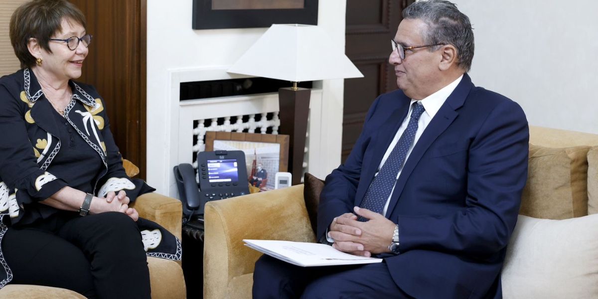 رئيس الحكومة يتباحث مع رئيسة البنك الأوروبي لإعادة الإعمار والتنمية