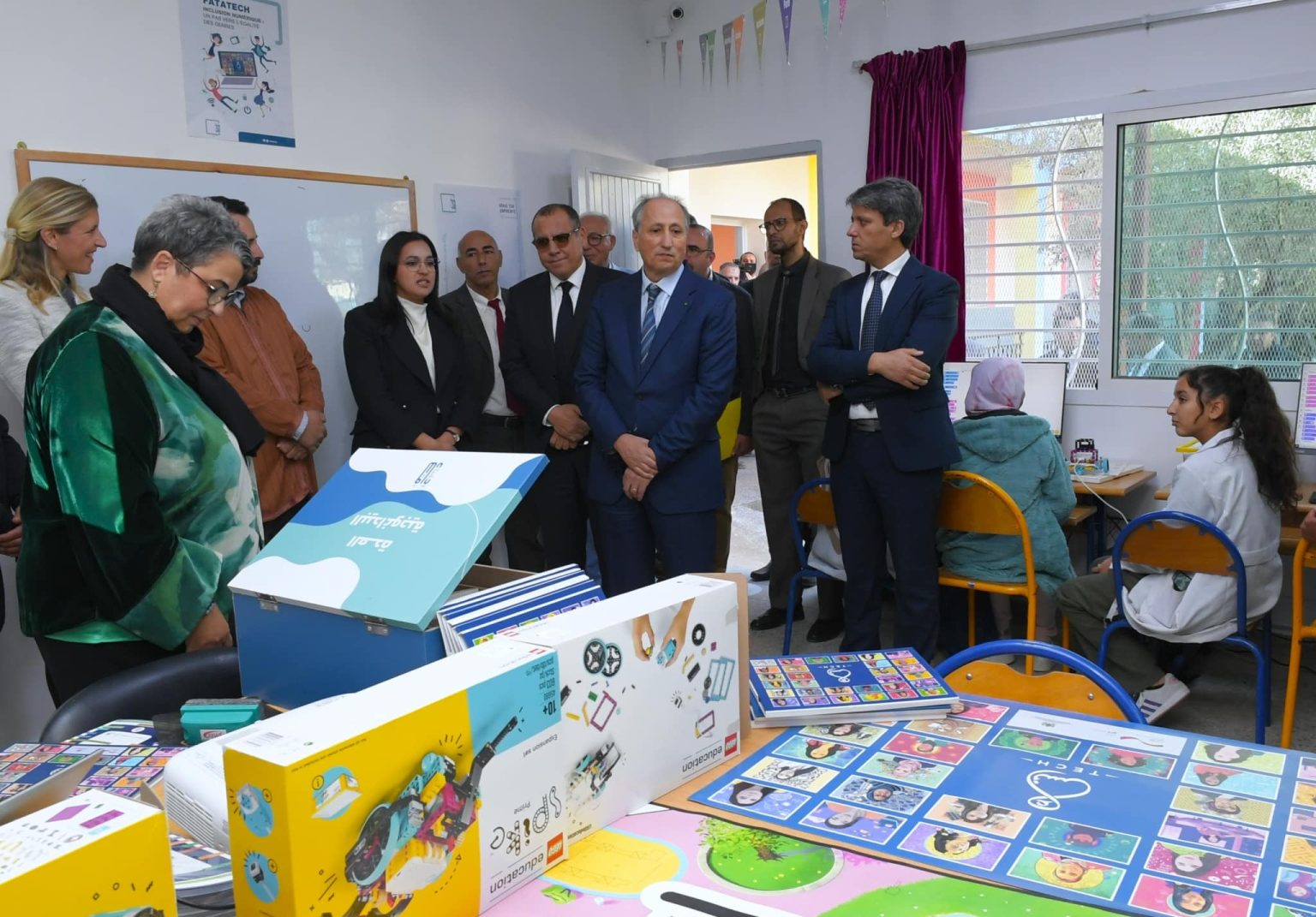 مرفوقا بالعامل سمير الخمليشي الوزير برادة يطلق مشروعا ضخما لبناء 31 مؤسسة تعليمية جديدة بجهة فاس مكناس