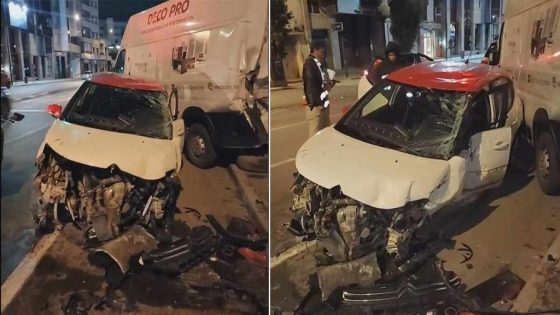 قتيل وجريح في حادثة سير مروعة وسط البيضاء