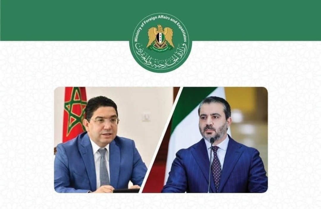ناصر بوريطة يُجري محادثة هاتفية مع وزير الخارجية السوري أسعد الشيباني: دعم مغربي لوحدة سوريا وسيادتها
