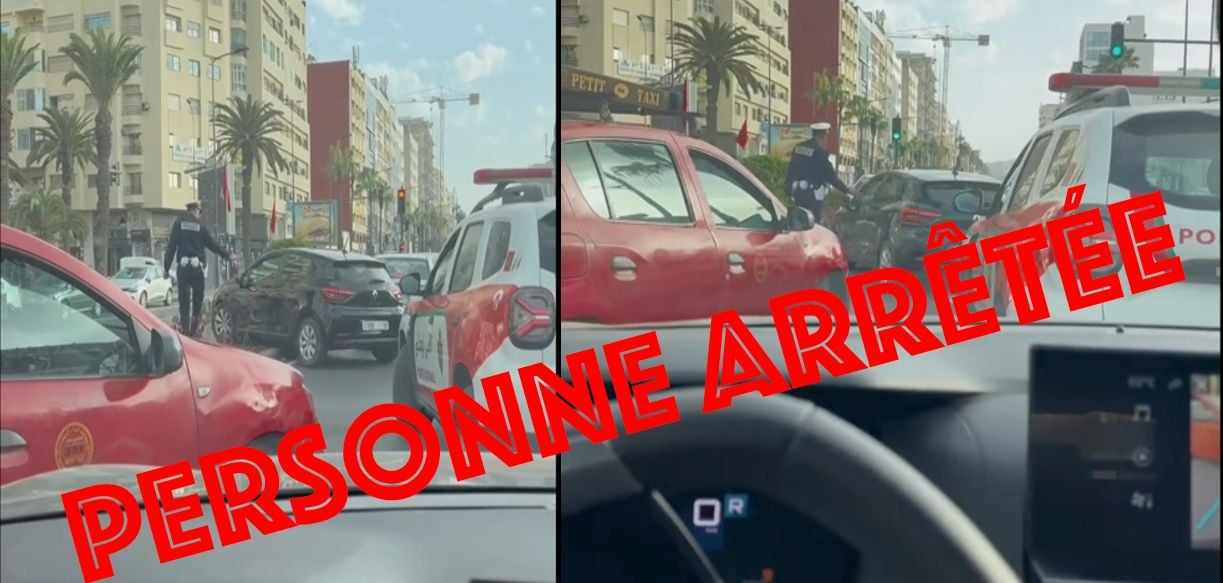 أمن البيضاء يطيح بسائق هدد حياة مواطنين وشرطيين للخطر