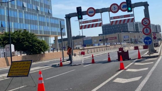 إغلاق مؤقت لنفق الموحدين بالدار البيضاء بسبب حادث اصطدام شاحنة
