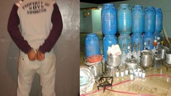 الأمن الوطني بآسفي يحجز 40 لترًا من “ماء الحياة” ويوقف شخصًا مشتبهًا به