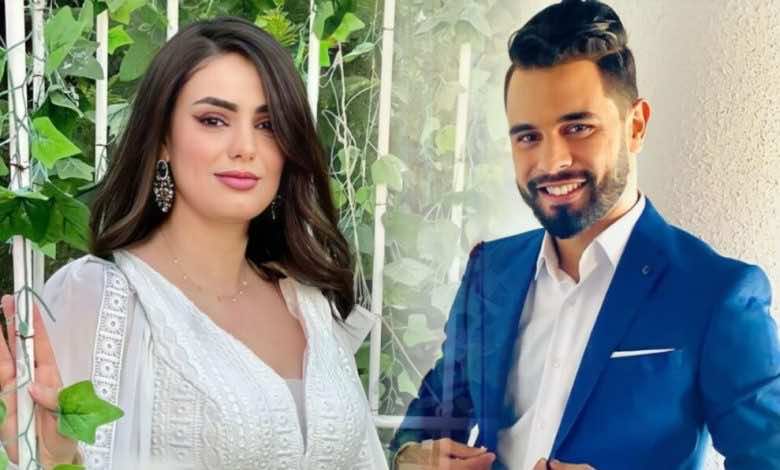 غيثة الكزولي و الكوميدي زهير زائر يعلنان عن استقبال مولودهما الأول