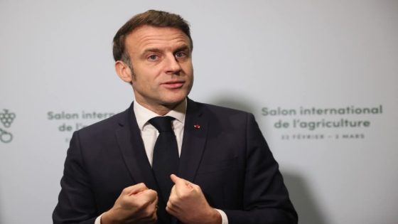 الرئيس الفرنسي يعرب عن “بالغ سعادته وفخره” باستضافة المغرب كضيف شرف في معرض الفلاحة بباريس