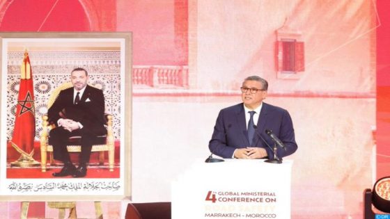 أخنوش: السلامة الطرقية ورش استراتيجي في مسار التنمية المستدامة تحت القيادة الرشيدة لجلالة الملك