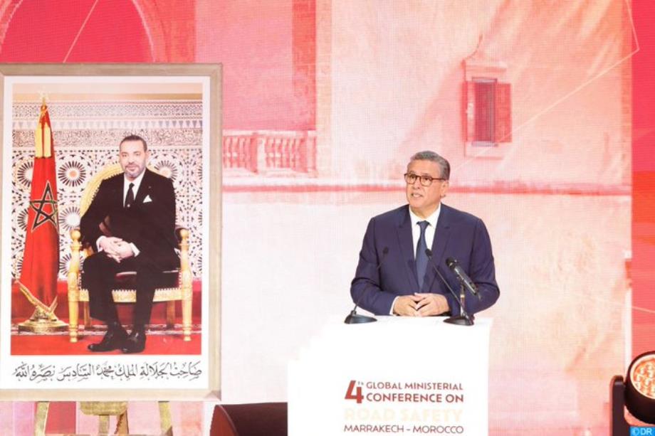 أخنوش: السلامة الطرقية ورش استراتيجي في مسار التنمية المستدامة تحت القيادة الرشيدة لجلالة الملك