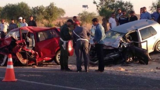 حادثة سير مميتة على الطريق العوجة بين جمعة سحيم وآسفي