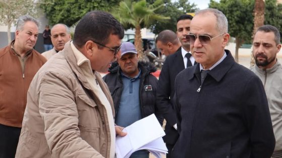 زيارة ميدانية لعامل إقليم جرسيف لتتبع تقدم مشروع التأهيل الحضري في شطره الثالث
