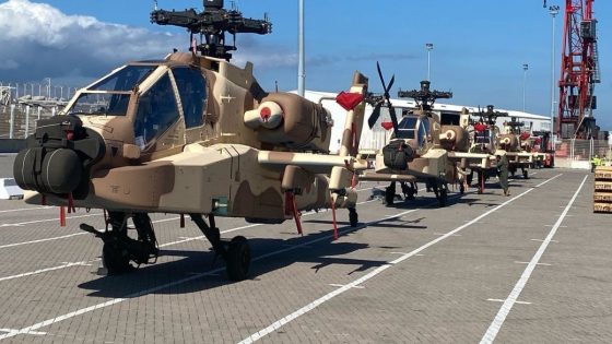 سلاح الجو المغربي يتوصل برادارات متطورة لمقاتلاته الأباتشي الجديد