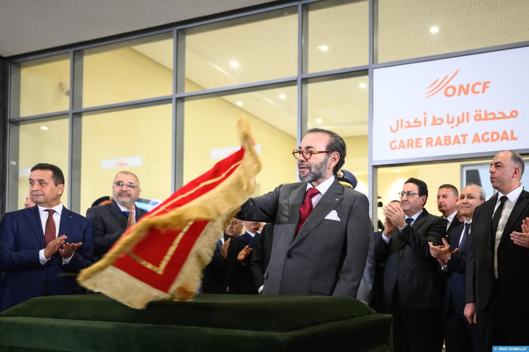 جلالة الملك يُعطي بالرباط انطلاقة أشغال إنجاز الخط السككي فائق السرعة LGV الرابط بين القنيطرة ومراكش