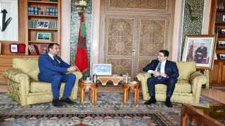 بوريطة يستقبل عمدة مونبليي