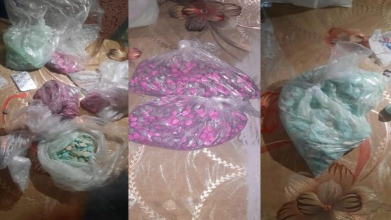 ضبط كمية كبيرة للقرقوبي بعد إطاحة بوليس وجدة مع الديستي بزوجين