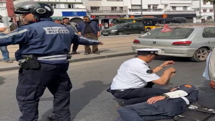 دهس شرطي أثناء مزاولة مهامه يستنفر أمن البيضاء