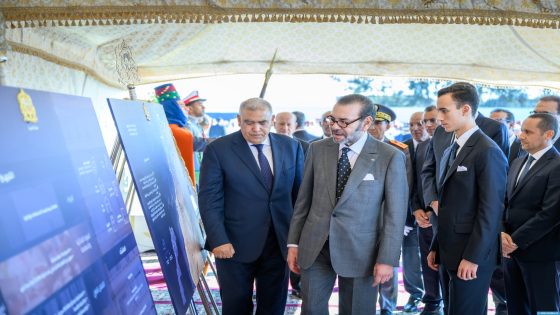جلالة الملك يعطي انطلاقة إحداث منصة المخزون والاحتياطات الأولية لجهة الرباط- سلا- القنيطرة، تجسيد للنموذج المغربي في الصمود في مواجهة الكوارث