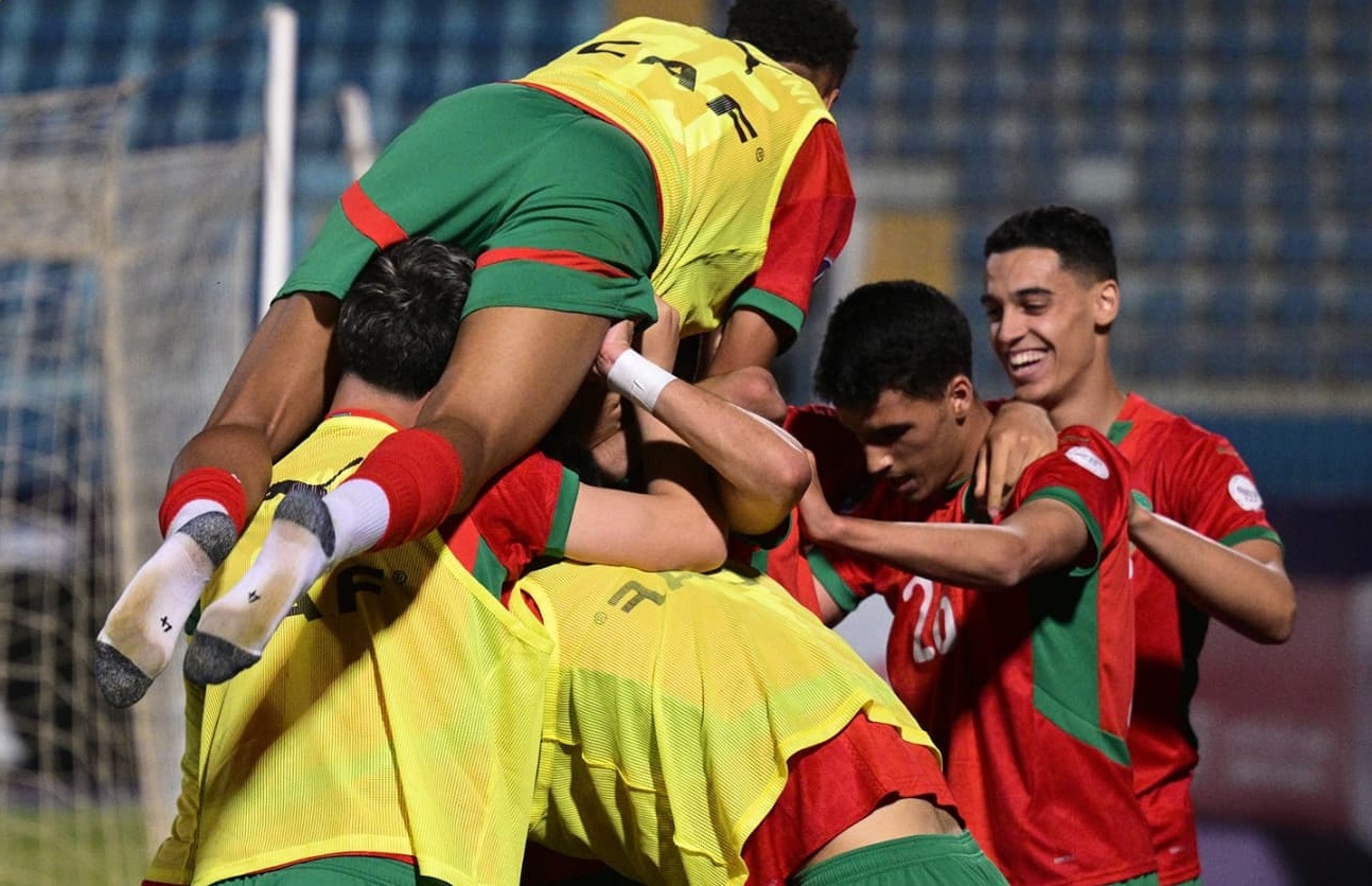 الأشبال يواجهون المنتخب المصري في نصف نهائي “الكان”